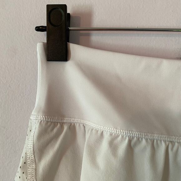 SPANX Get Moving White Tennis Skort Pickleball Skirt Athleisure Women size Small - Picture 3 of 9